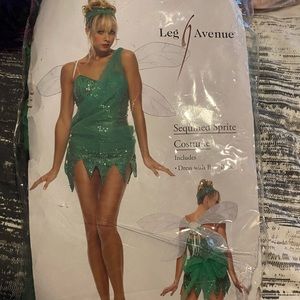 Halloween adult TinkerBell fairy costume
